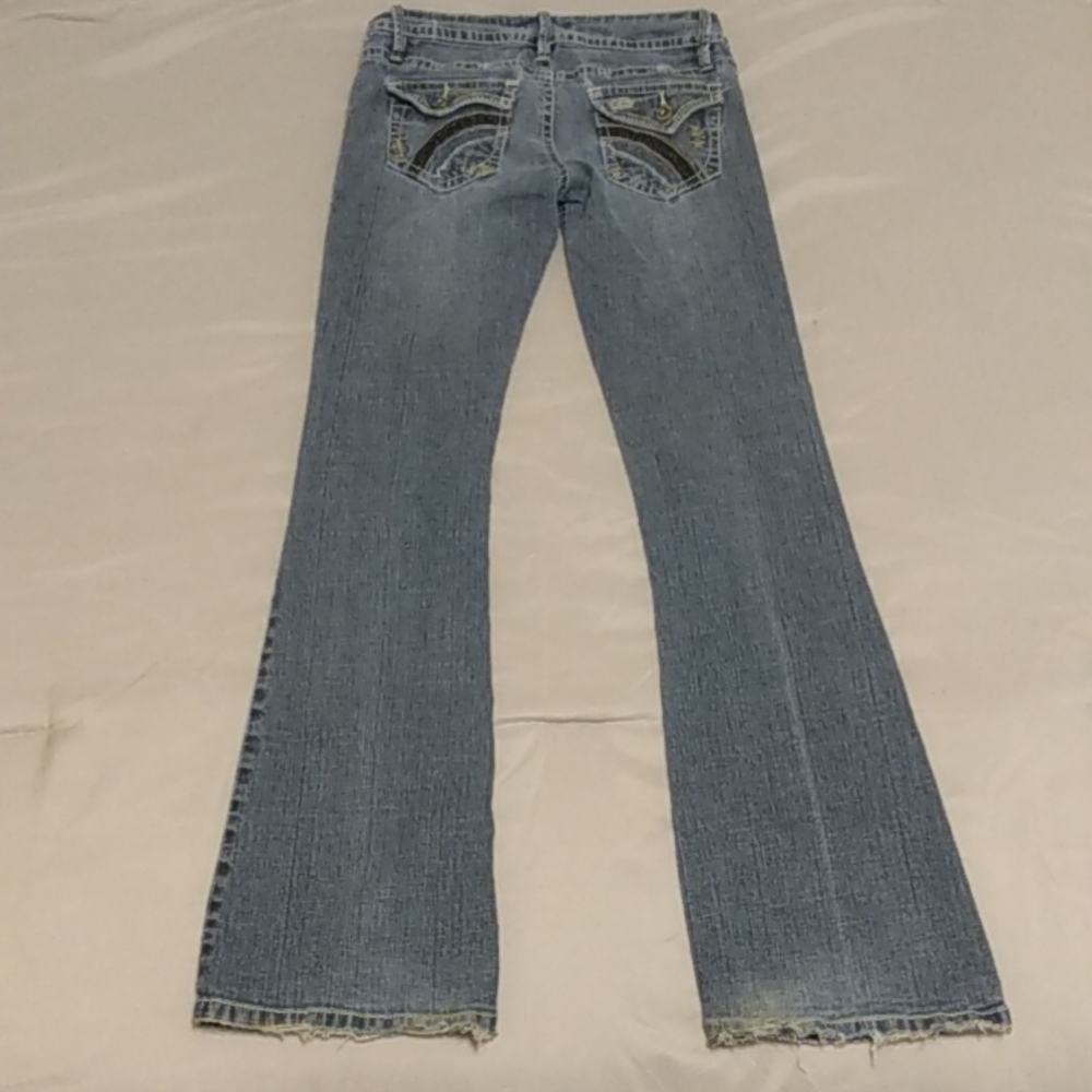 Bongo Boot Cut Stretchy Jeans - Size 5 - Picture 9 of 10